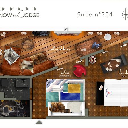 Snow Lodge Hotel Courchevel 1850 מראה חיצוני תמונה