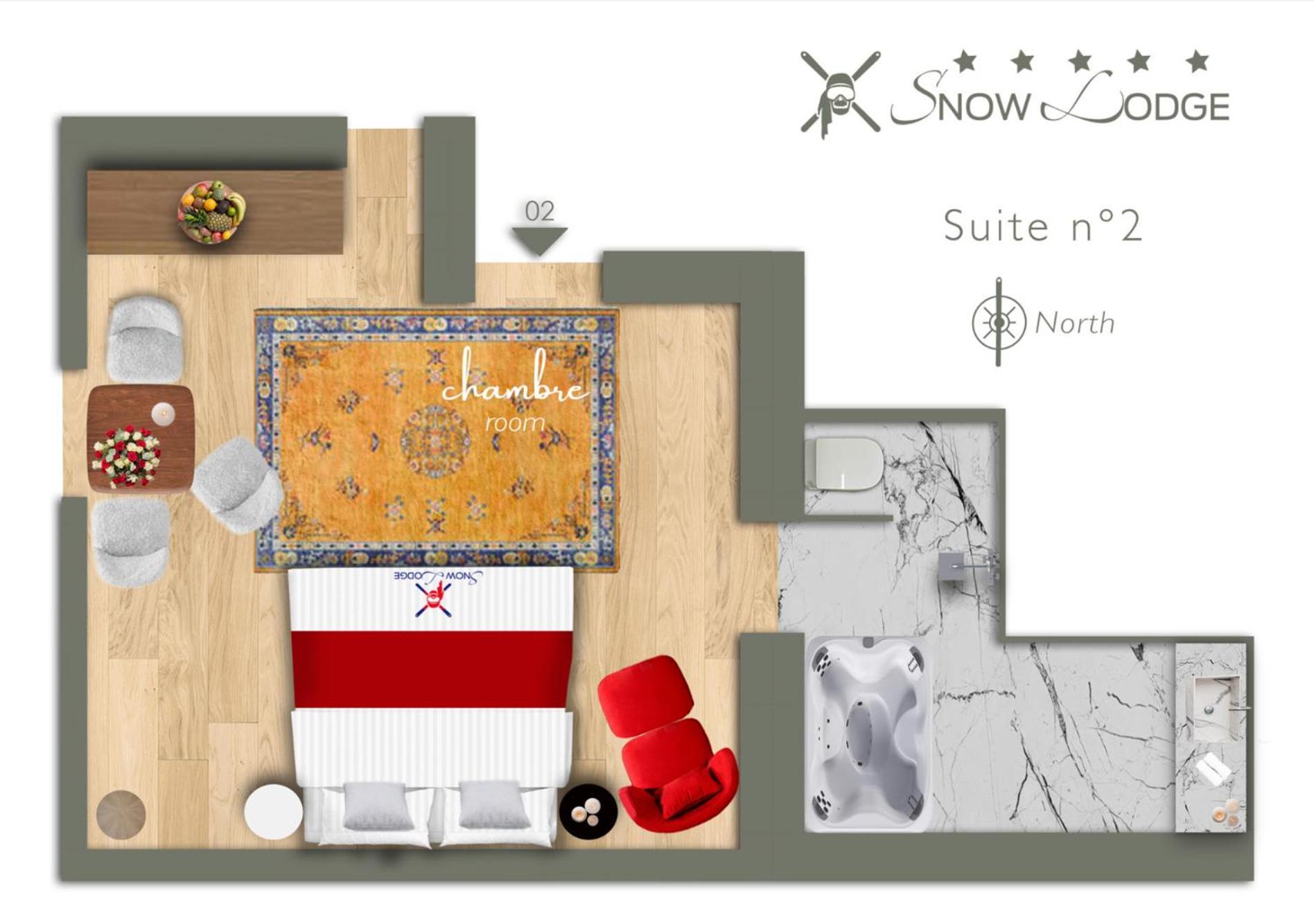Snow Lodge Hotel Courchevel 1850 מראה חיצוני תמונה